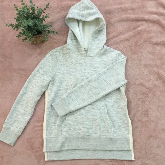 Madewell Side-Slit Hoodie Sweatshirt - Picture 1 of 10